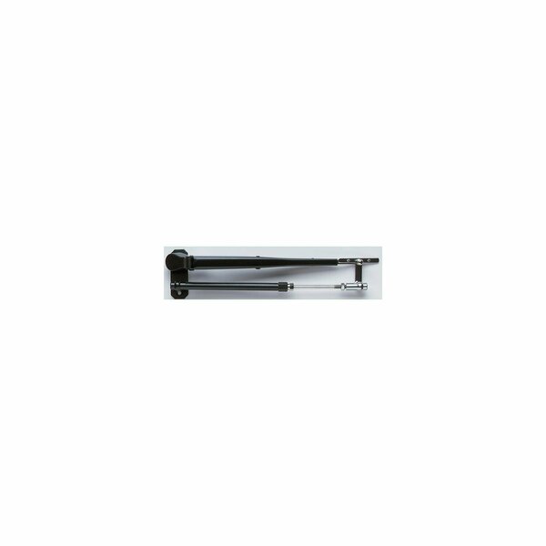 Marinco Deluxe Adjustable Stainless Steel Pantographic Arm Dry, Black For Use w/ 2.5, 1.5 and MRV Motors 33032A